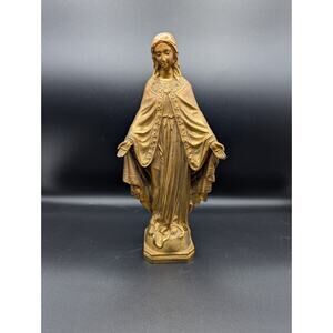 Solid Brass Mother Mary Statue
